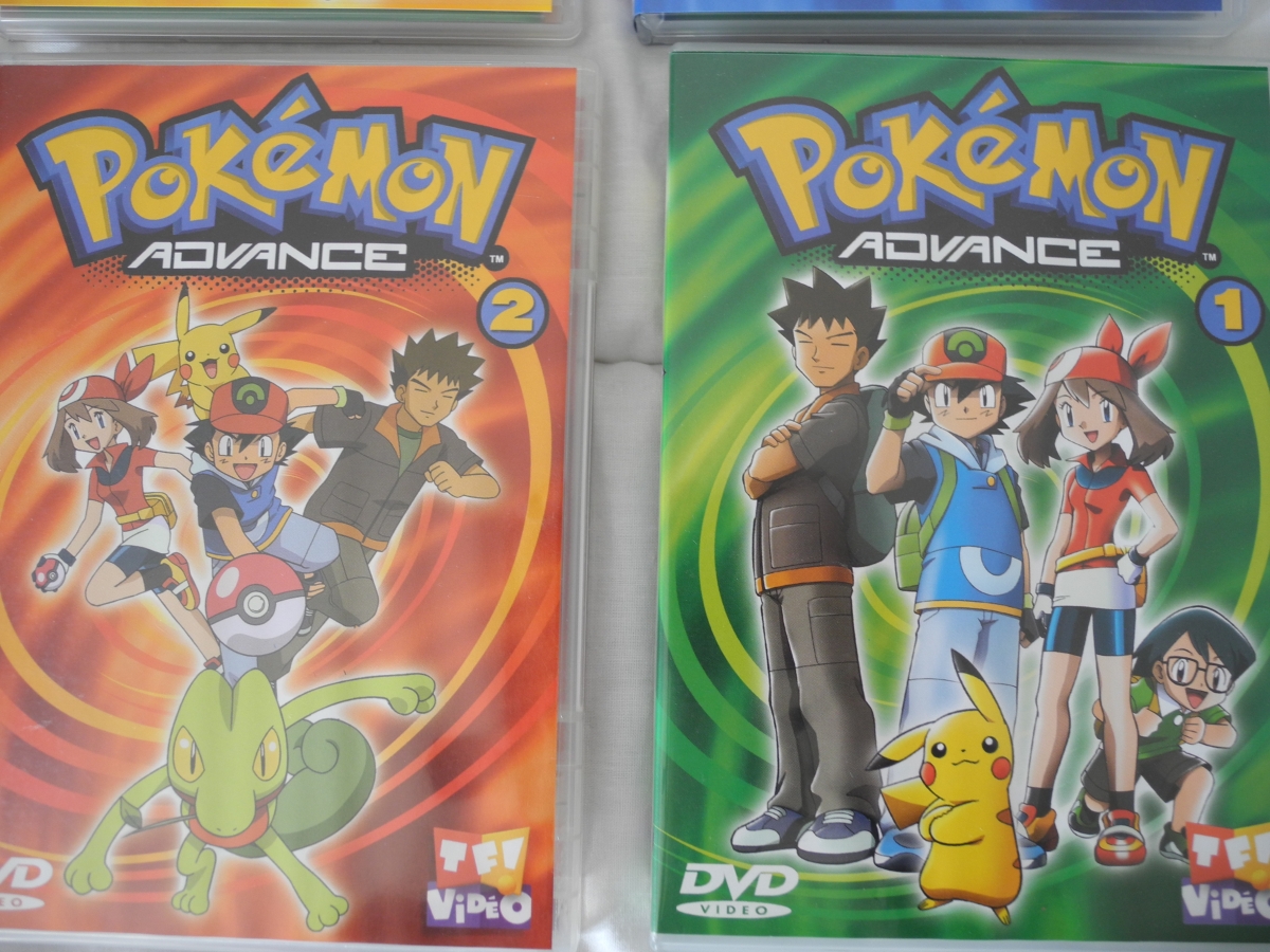 2 Dvd Pokémon Advance 1 Et 2 Luckyfind