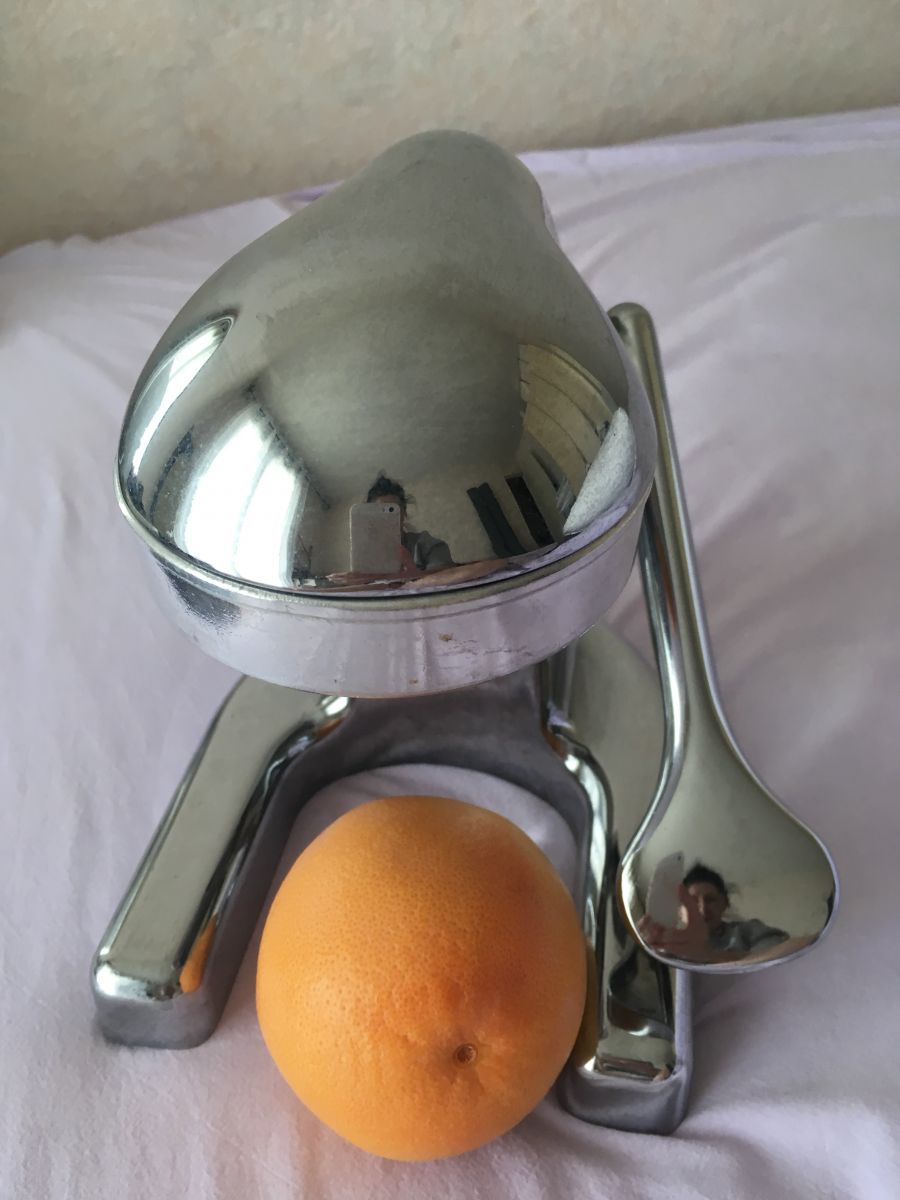 Presse-citron manuel en acier inoxydable avec levier, presse