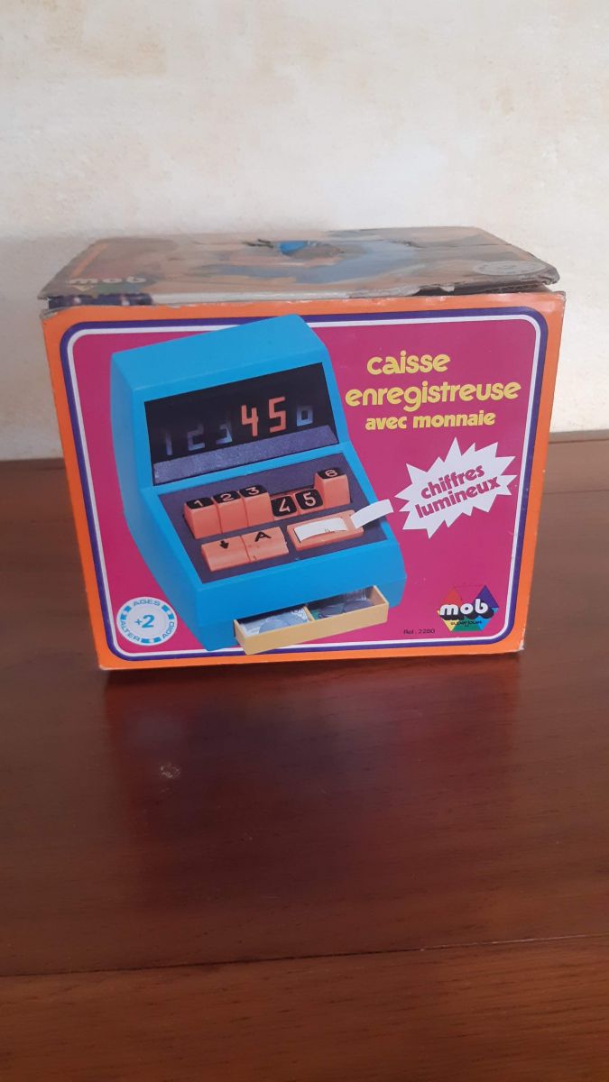 Caisse enregistreuse - MOB Superjouet - jouets rétro jeux de société  figurines et objets vintage