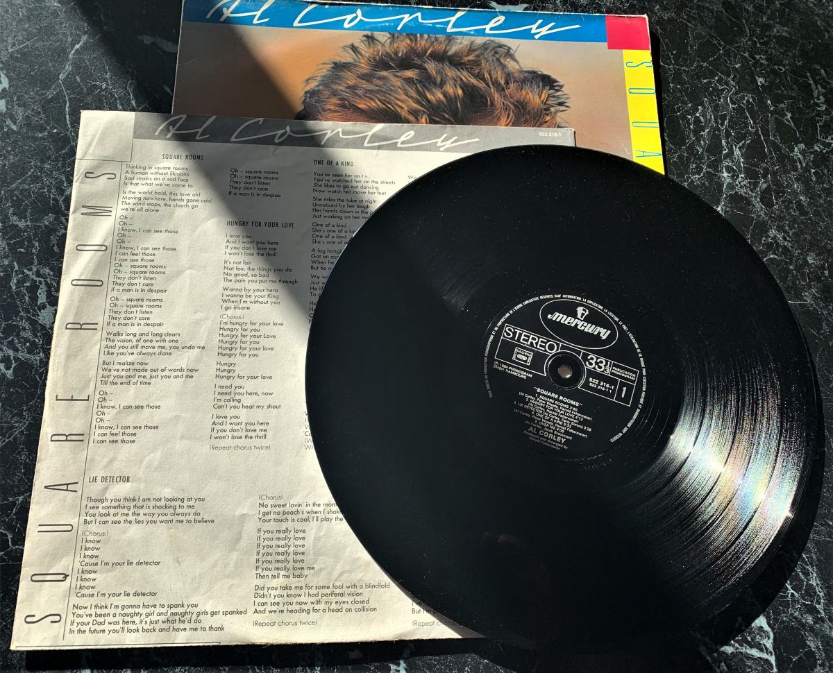 Disque vinyle 33 tours Al Corley Square rooms – Luckyfind