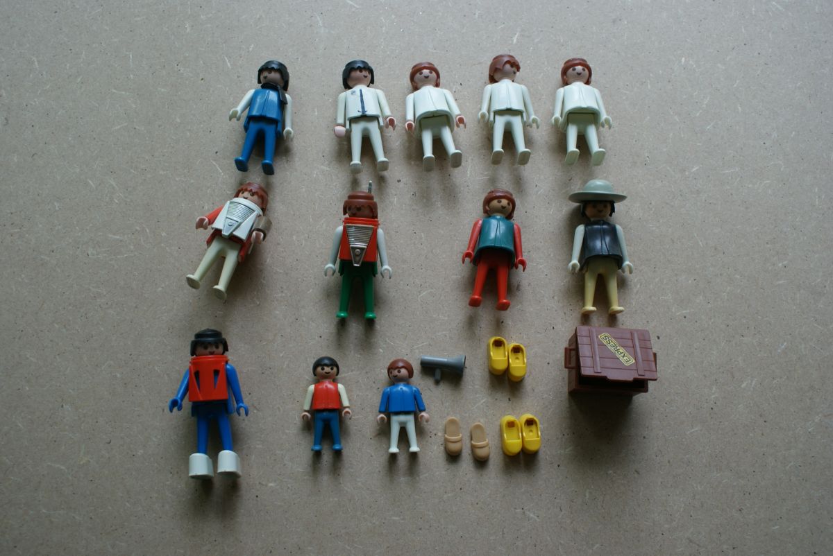 Personnages Playmobil Vintage - Grenier d'enfance