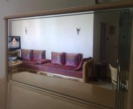 Ensemble table + buffet + miroir