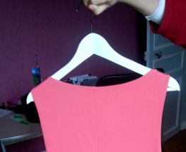 robe rose/corail