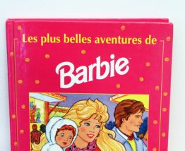 Livre Barbie vintage de 1991 "Les plus belles aventures de Barbie" 
