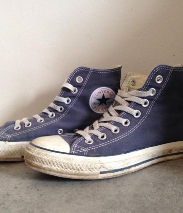 Converse bleu haute
