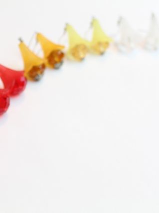 Boucles d'oreilles fleurs 
