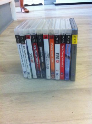 Lot 11 jeux PS3