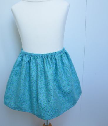 Jupe cloche libery 2 ans 