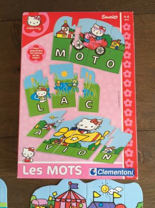 Puzzle mots Hello Kitty