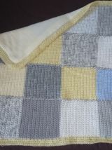 couverture bébé faite main neuve
