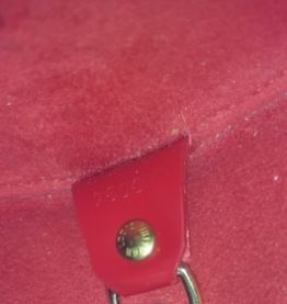 Sac Louis Vuitton épi rouge 