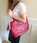 Sac à mains en cuir LANCEL