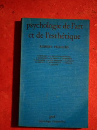 Psychologie de l'art et de l'esthétique