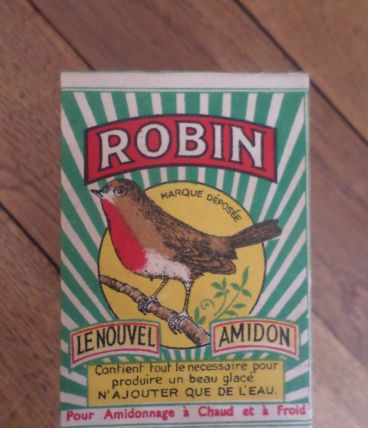 Boîte vintage et neuve pour déco AMIDON ROBIN