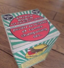 Boîte vintage et neuve pour déco AMIDON ROBIN