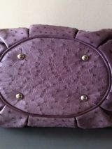 SAC DIOR CUIR AUTRUCHE EDITION LIMITEE 
