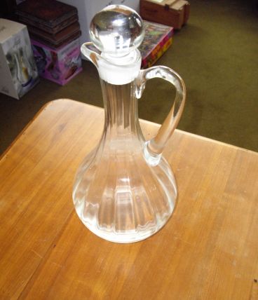 Carafe en Verre Soufflée avec son bouchon