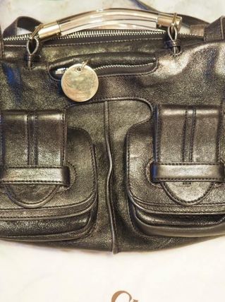 Sac Chloe Cuir Noir 100% Authentique 