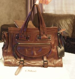 Sac Cuir Chloe 100% AUTHENTIQUE Modèle TRACY