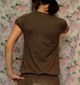 Tunique taupe Okaidi