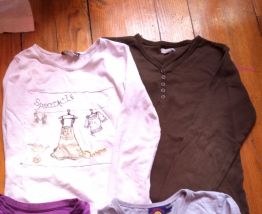 Lot 4 t-shirts 8 ans