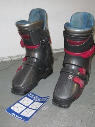 Chaussures SKI alpin SALOMON P. 38/39 - Bon état