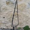 lampadaire fer forgé et tole 