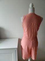 Combishort à pois vintage 60's