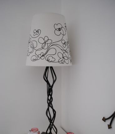 lampe fer forgé artisan d'art
