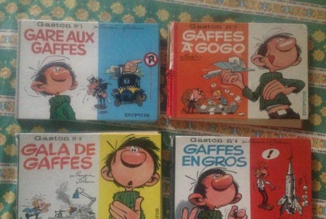 Gaston Lagaffe de 1964 et 1966 format à l'italienne