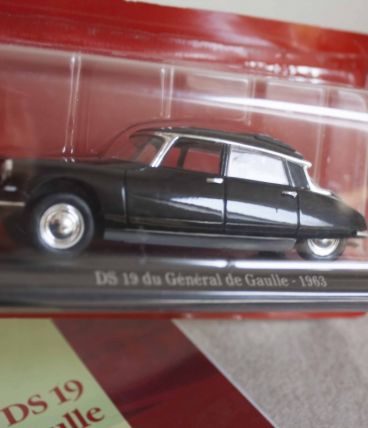 DS 19 du Général de Gaulle Editions Atlas