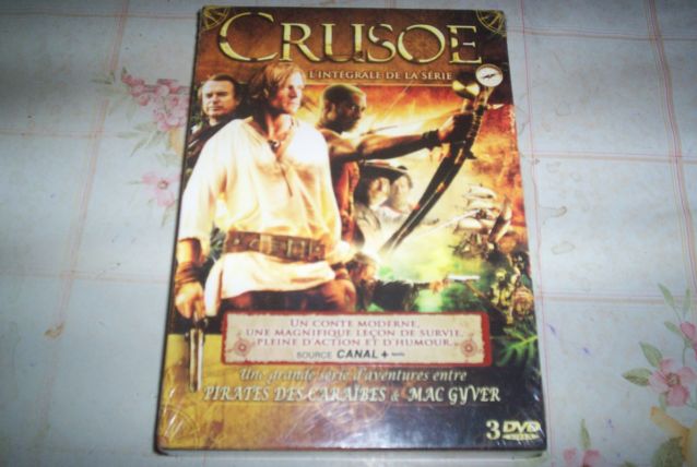 COFFRET 3 DVD CRUSOE durée + de 9 heures
