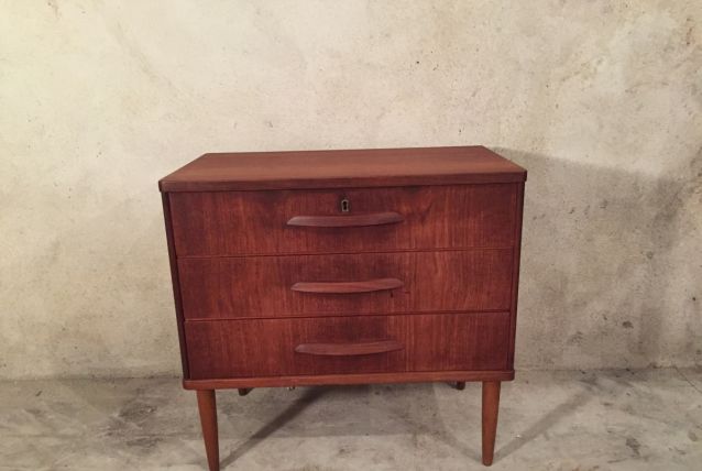 Commode scandinave en teak vintage