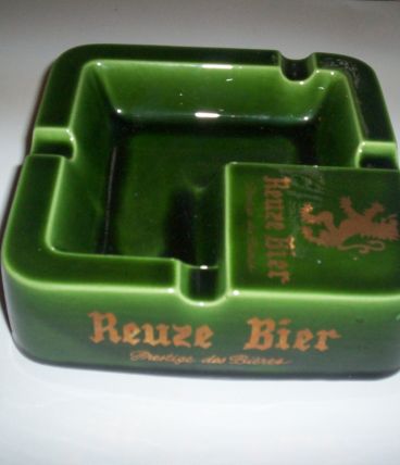 gros cendrier ceramique pub bière REUZE BIER de comptoir  bistrot 
