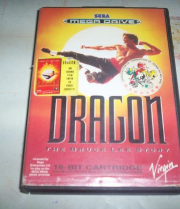 ANCIEN JEU SEGA MEGA DRIVE BRUCE LEE 