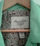 Veste simili cuir vert anis American Rag