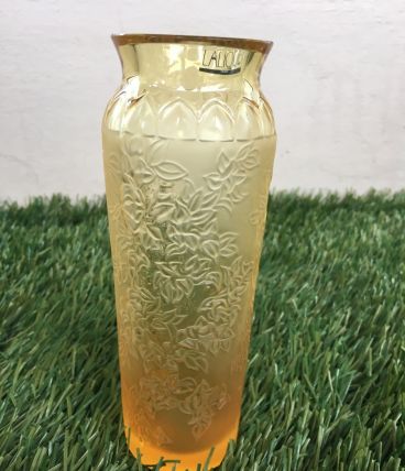 Vase LALIQUE bougainvilliers Or