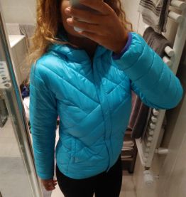 Doudoune Columbia femme bleu