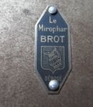 Miroir Mirophar brot mural 1930