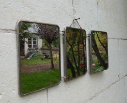 miroir barbier triptyque