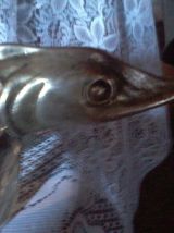 poisson bois et laiton