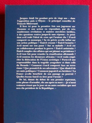C'était François Mitterrand - Jacques Attali