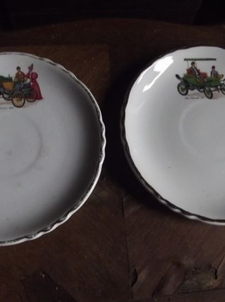 lot 5 assiettes tacots anciens 