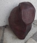 masque en cuir tres ancien
