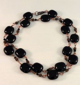 Collier noir