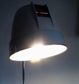 Lampe vintage Casque de coiffeur 70's