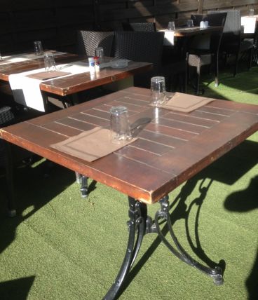 TABLE "bistrot"  en TECK 68X68