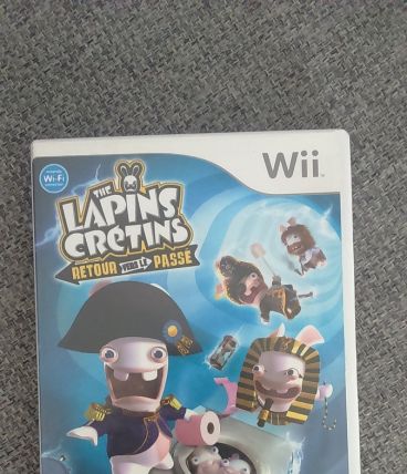 Jeu lapins crétins Wii