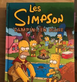 Lot de 5 BD "Les Simpsons" (1,2,3,4,5)