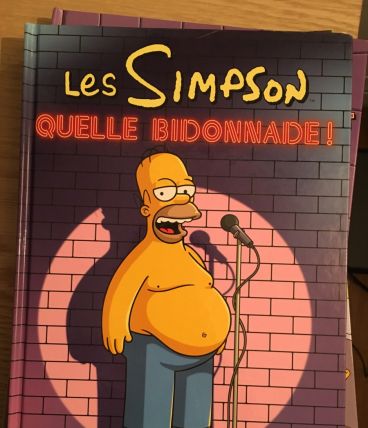 Lot de 5 BD "Les Simpsons" (1,2,3,4,5)